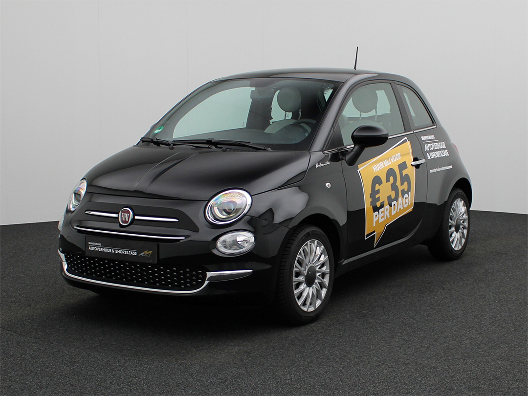 Fiat 500 - action model for rent